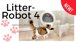 Unbox my new LitterRobot 4 [upl. by Nnaael802]