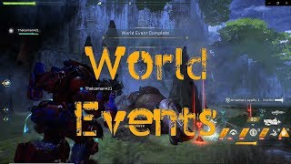 How To Find World Events  Anthem [upl. by Odnumyer]