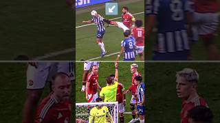 Red card Bruno Fernandez shorts youtubeshorts cobanglatv manchesterunited [upl. by Slrahc]