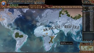 EU4  Oirat Timelapse  14441749 World Conquest WC Ironman Oirat  Yuan  Mongol Empire [upl. by Lindsey]