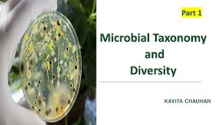 Microbial Taxonomy and Diversity  Part 1  Introduction  Three Kingdom Classification [upl. by Torry257]