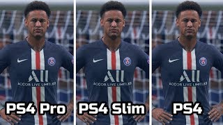 FIFA 20  PS4 Pro VS PS4 Slim VS PS4  Graphics Comparison [upl. by Lenrow]