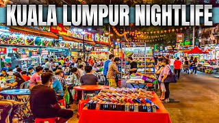 Kuala Lumpur Nightlife in Bukit Bintang 2024 [upl. by Icnan]