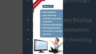 Grow your Business with BUSY ACCOUNTING SOFTWARE busysolutions COMPACTSOFTWARESampSERVICES [upl. by Irabaj]