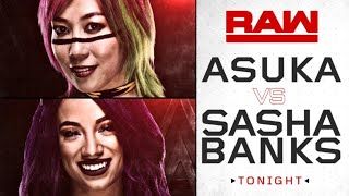 Lucha Completa Asuka Vs Sasha Banks  WWE Raw 29012018 En Español [upl. by Salokcin]