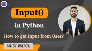 Lec5 Input from User in Python 🐍  Input in Python 🐍  Python for Beginners 💻 [upl. by Odette]