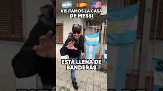 Asi es la CASA DE MESSI en ROSARIO 🇦🇷 argentina messi rosario casa [upl. by Eselahs92]