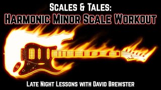 Harmonic Minor Scale Workout [upl. by Leigha]