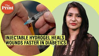 Institute of Nano Science and Technology creates injectable hydrogel that heals wounds in diabetics [upl. by Attena]