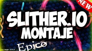 DIBUJANDO EN SLITHER Y MEJORES JUGADAS SUPER EPICO [upl. by Aterg]