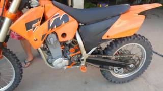 KTM EXC 525 PONT ELÉG [upl. by Acirrehs956]