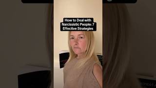 How To Deal With Narcissistic People 7 Effective Strategies [upl. by Assenay838]