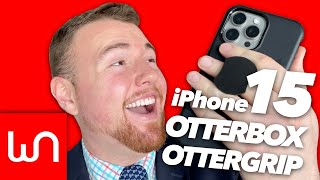 OtterBox OtterGrip Symmetry For iPhone 15 Pro Max Unboxing [upl. by Lubba419]