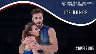 Ice Dance Highlights  Trophée de France 2016 [upl. by Rahel]