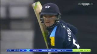 Peter Handscomb 86 RLODC North Group 2017 Yorkshire v Lancashire [upl. by Kathe705]