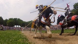 Wild SideTVJousting Horses [upl. by Nauqram]