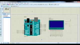 Simulating GLCD and Arduino on Proteus for Animation Play [upl. by Oriane]