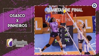 Osasco x Pinheiros  QUARTAS DE FINAL Jogo 1  Melhores Momentos  Superliga Feminina 2324 [upl. by Webber708]