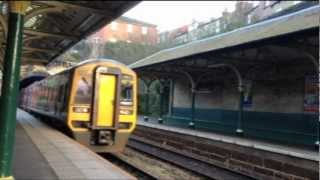 Knaresborough Station North Yorkshire UK throughout 2012 [upl. by Hyozo]