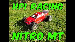 HPI Nitro MT  First Start in probably 20 years [upl. by Meehyrb727]