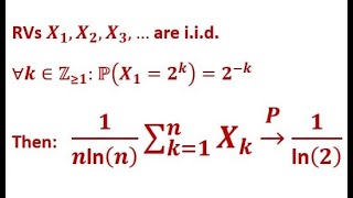 Convergence in probability example [upl. by Uthrop641]