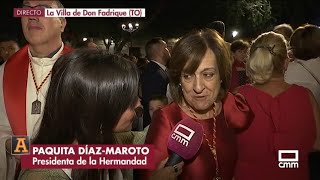 La Villa de Don Fadrique celebra la procesión del Cristo del Consuelo I Ancha es CastillaLa Mancha [upl. by Haikan]