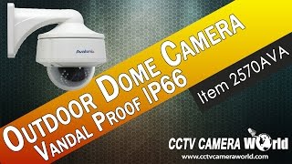 Outdoor Dome Camera with 80ft of Infrared [upl. by Willing]