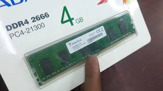 4GB ADATA DDR4 2666 Desktop RamMemory [upl. by Augusto280]