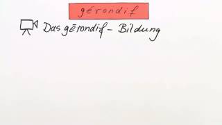 Das gérondif 2  Funktionen im Satz und Unterscheidung vom participe présent  Französisch [upl. by Cruz]