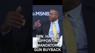 Harris Says Trump Lies About Gun Confiscation  Why Would He Think That news debate [upl. by Alrad]