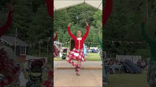 Highland Fling Scottish dance competition held during 2023 Drumtochty Highland Games shorts [upl. by Bastien]