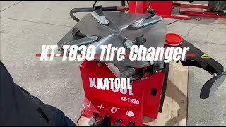 KATOOL KTT830 Tire Changer Machine [upl. by Puiia]