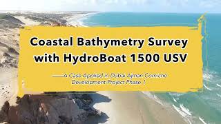 Application  Coastal Bathymetry Survey with the HydroBoat 1500 USV [upl. by Ricky]