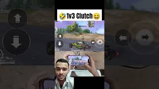 1v3 Clutch Baggi Se 🤣😆 pubgmobile bgmi pubg 1v3 shortsfeed [upl. by Ecinaej917]