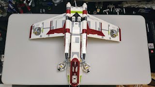 LEGO Star Wars Ultimate Collector Series Republic Gunship Time Lapse Build [upl. by Phox]