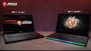 MEET THE MSI GS66 Stealth and GE66 Raider  MSI [upl. by Nawak]