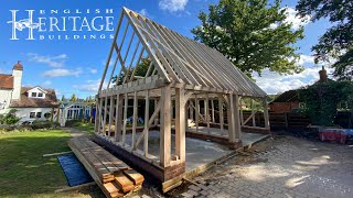 Beautiful Oak Frame Garage [upl. by Nika]