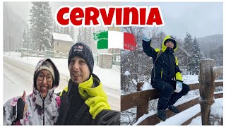 Visiting the winter paradise of Cervinia  Aosta Valley  Italy in 4K [upl. by Leod]