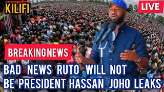 RAILA RUNNING MATE 2022  JOHO SPEECH TODAY  AZIMIO LA UMOJA TODAY LIVE  RAILA TODAY LIVE  RAILA [upl. by Ydnyl]