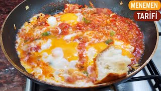 Menemen Tarifi ✅ EN KOLAY ve LEZZETLİ Menemen nasıl yapılır❓ Soğanlı Menemen Tarifi  Nasıl Yapılır❓ [upl. by Mead23]