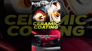 CERAKOTE CERAMIC COATING ON ROTARY ENGINE shorts rotaryengine mazda ceramiccoating carengine [upl. by Eitak891]