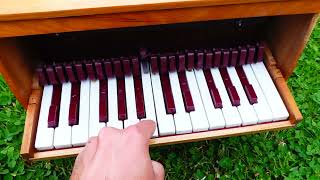 FOR SALE  TOY PIANO MICHELSONNE PARIS 25 KEYS [upl. by Verina988]