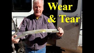 Small Camper Repairs Aliner Aframe Popup camper Wear tear and repair [upl. by Cost]