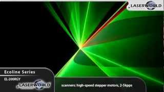 Laserworld EL200RGY  strong multicolor show laser system [upl. by Midian596]