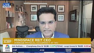 CNBC Asia X Ramesh Nair CEO Mindspace Business Parks REIT [upl. by Mellisa]