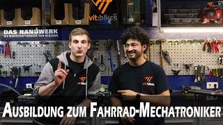 Ausbildung zum ZweiradmechatronikerFahrradtechnik  vitbikesTV 094 [upl. by Enajaras]