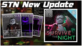 NEW UPDATE SLASHER AND MORE  Survive The Night Update [upl. by Asseneg]