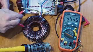 Toroidal Transformer  Custom Winding [upl. by Compte]