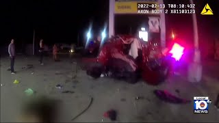 Bone chilling video shows fatal DUI crash in Miami [upl. by Eidnalem]