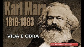 KARL MARX  VIDA E OBRA  PROF CRISTIANO [upl. by Esiled]